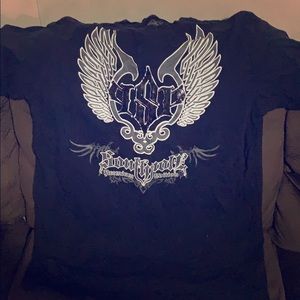 Black graphic t-shirt